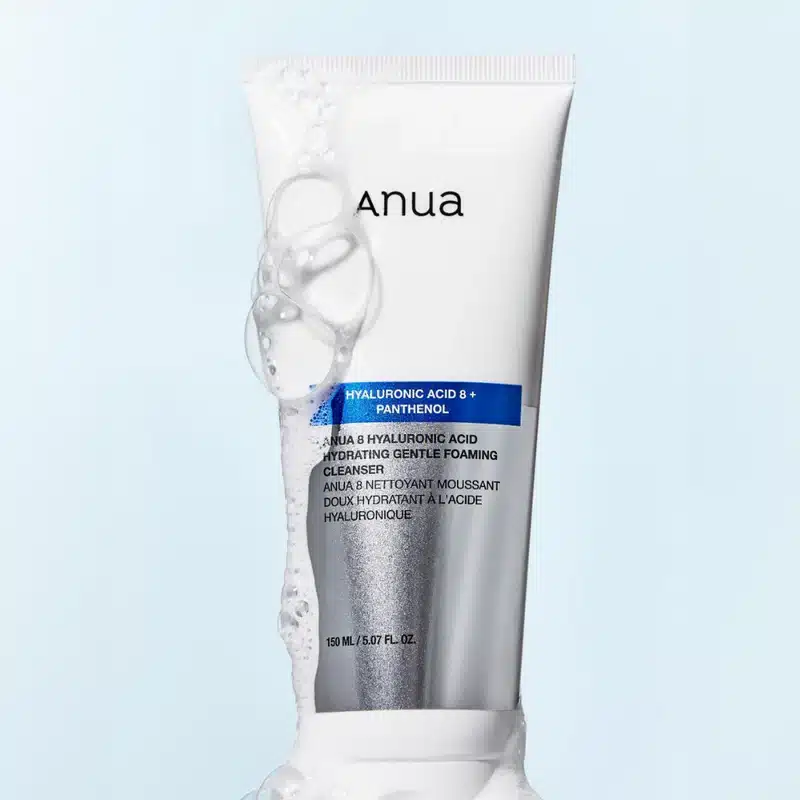 Anua - 8 Hyaluronic Acid Hydrating Gentle Foaming Cleanser - Billede 2